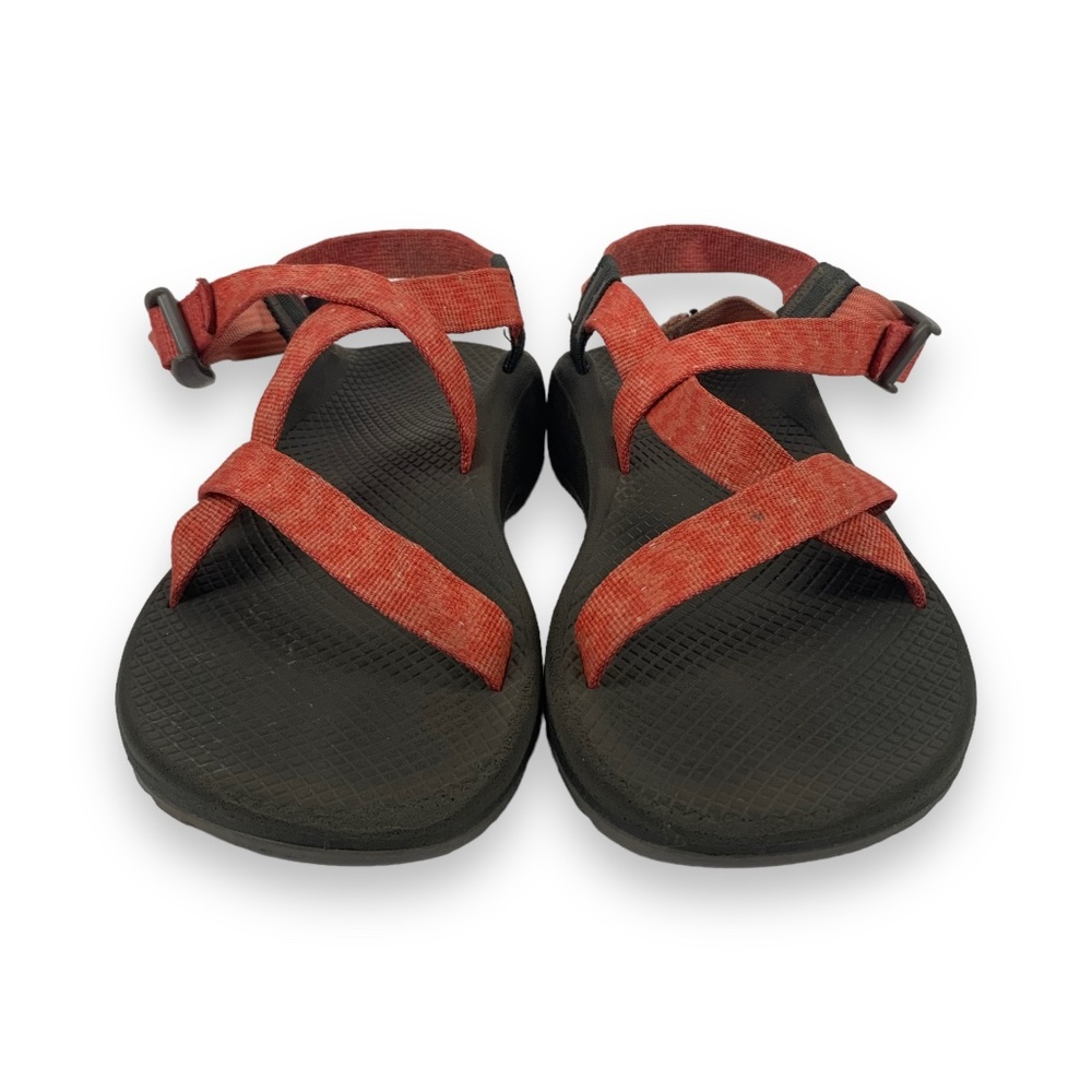 Chaco Orange Chevron Patterned Z Cloud Sport Sand… - image 2